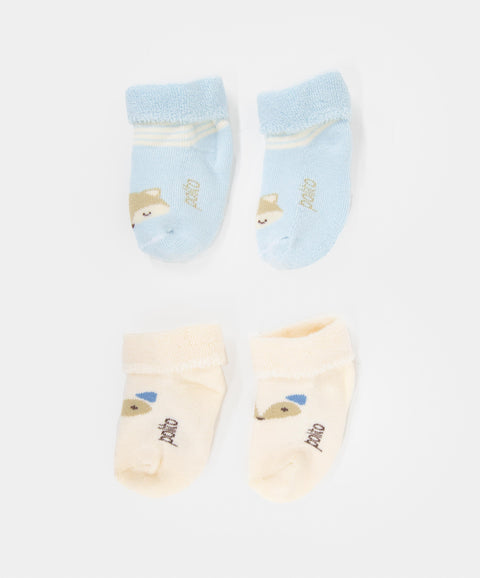 Medias Pack x2 Para Recién Nacido