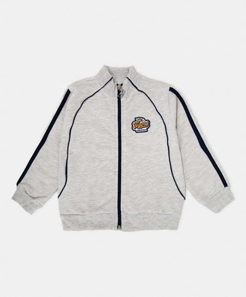 Chaqueta Deportiva Perchada Para Bebé Niño