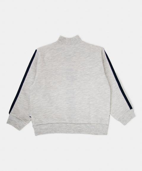 Chaqueta Deportiva Perchada Para Bebé Niño