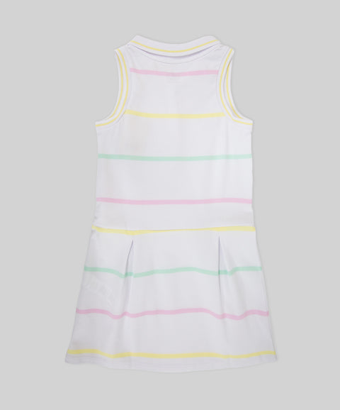 Vestido Polo Manga Sisa Para Niña