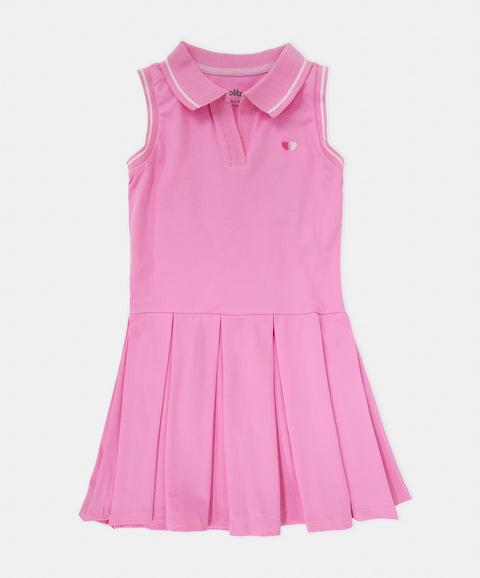 Vestido Polo Manga Sisa Para Niña