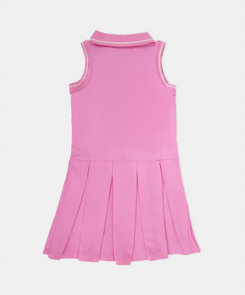 Vestido Polo Manga Sisa Para Niña