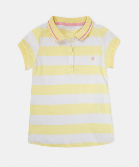 Camiseta Polo Manga Corta Para Niña