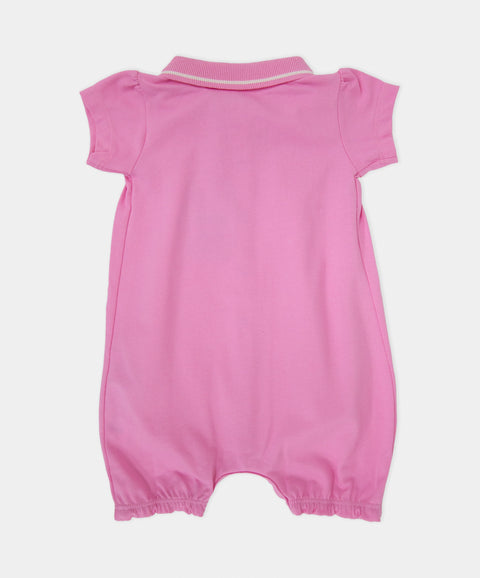 Mameluco Tipo Polo Para Recién Nacida