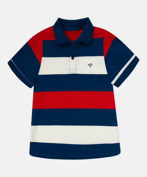 Camiseta Polo Manga Corta Para Niño