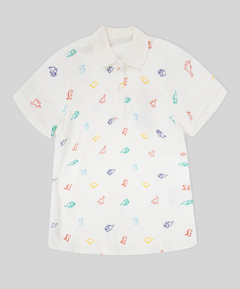 Camiseta Polo Manga Corta Para Bebé Niño