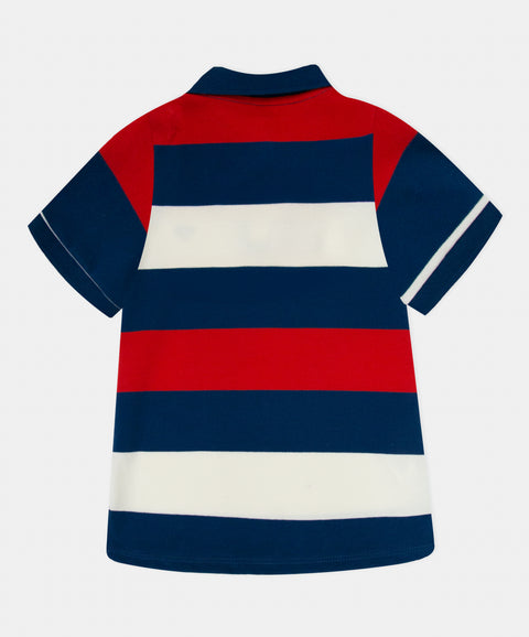Camiseta Polo Manga Corta Para Bebé Niño