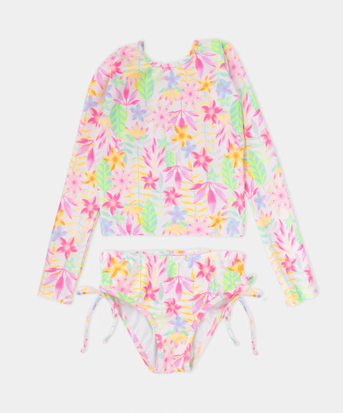 Vestido de Baño Dos Piezas Para Niña