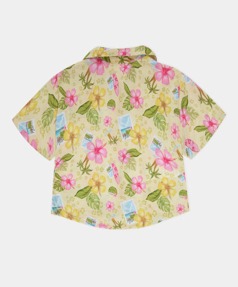 Conjunto Short Short Y Camisa Para Niña