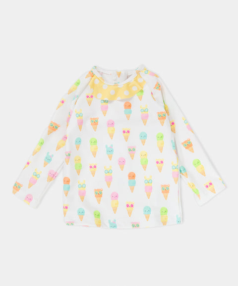 Vestido de Baño Dos Piezas Para Recién nacida