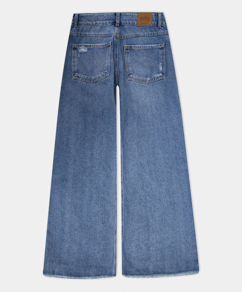 Jean Wide Leg Para Niña