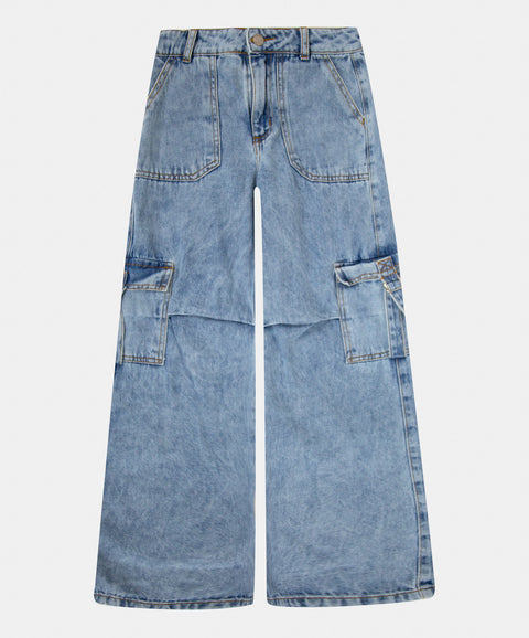 Jean Cargo Para Niña