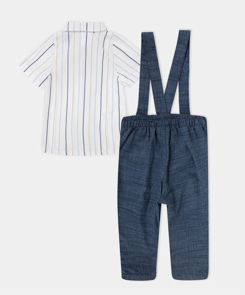 Conjunto Pantalón y Camisa Manga Corta Para Recién Nacido