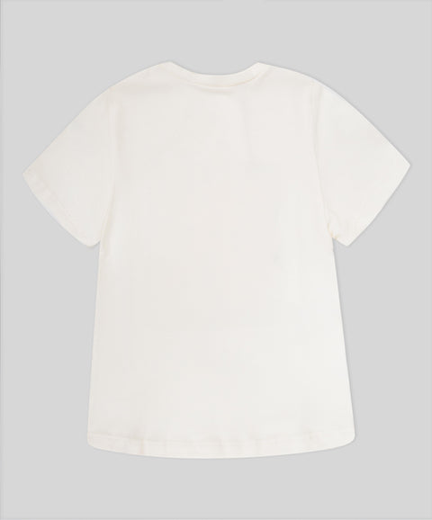 Camiseta Manga Corta Para Bebé Niña