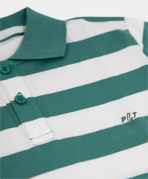 Camiseta Polo Manga Corta Para Niño