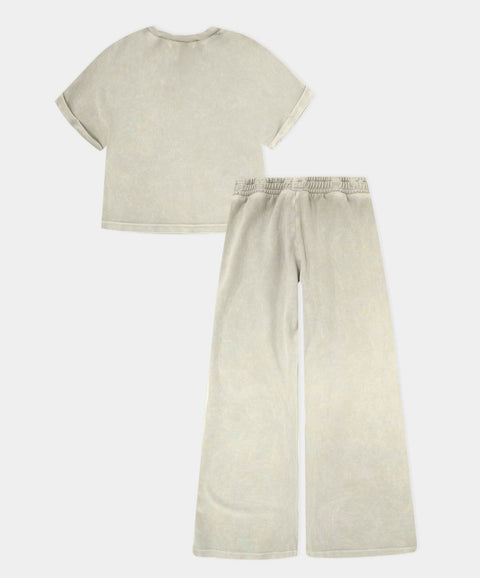 Conjunto Pantalón y Camiseta Manga Corta Para Niña