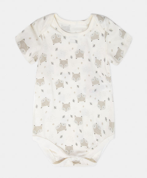 Conjunto Overol y Camiseta Manga Corta Para Recién Nacido