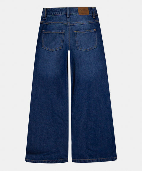 Jean Wide Leg Para Niña