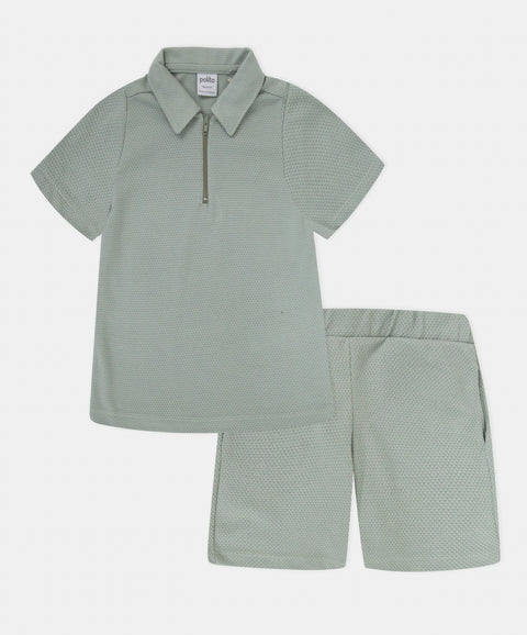 Conjunto Bermuda Y Camiseta Para Bebé Niño