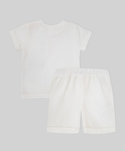 Conjunto Bermuda Camiseta Corta para Recién Nacido