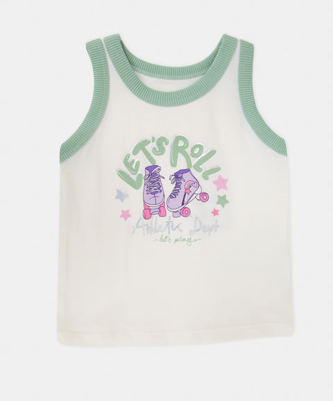 Conjunto Short y Camiseta Manga Sisa Para Bebé Niña