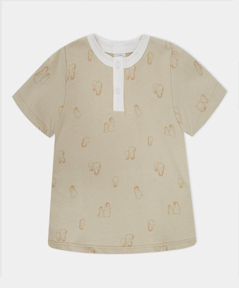 Conjunto Bermuda y Camiseta Manga Corta Para Recién Nacido