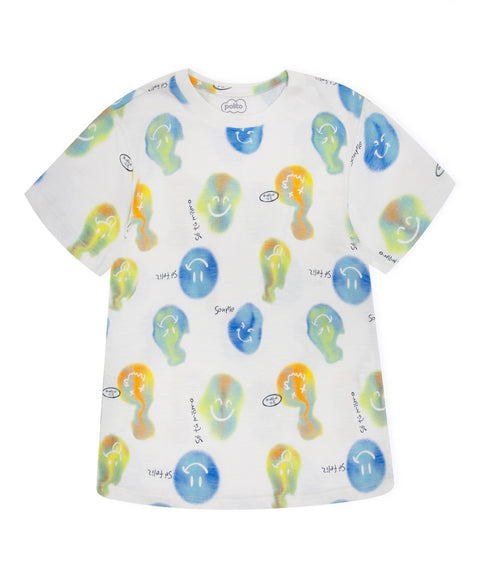 Camiseta Manga Corta Para Bebé Niño