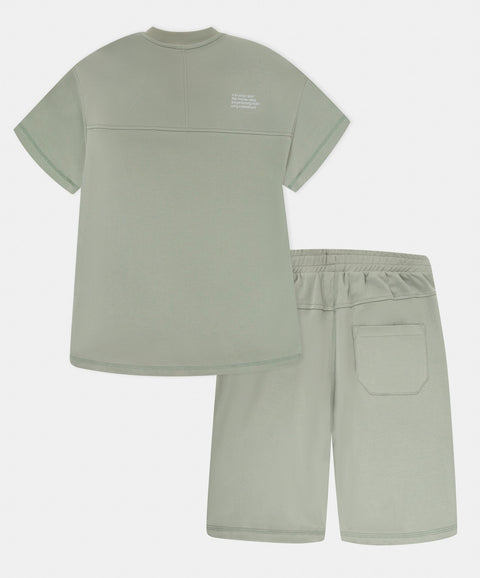 Conjunto Bermuda y Camiseta Manga Corta Para Niño