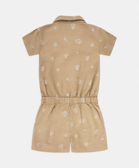 Jumpsuit Corto Para Bebé Niña