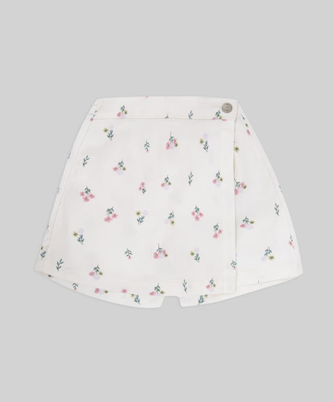 Conjuto Falda y Camiseta Manga Corta Para Bebé Niña