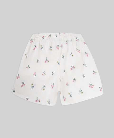 Conjuto Falda y Camiseta Manga Corta Para Bebé Niña