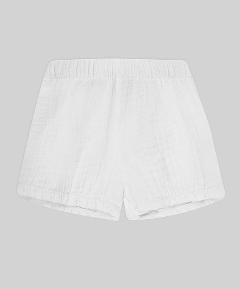 Conjunto Short y Blusa Manga Sisa Para Recién Nacida