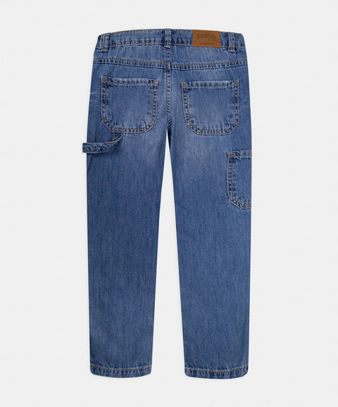 Jean Wide Leg Para Bebé Niño