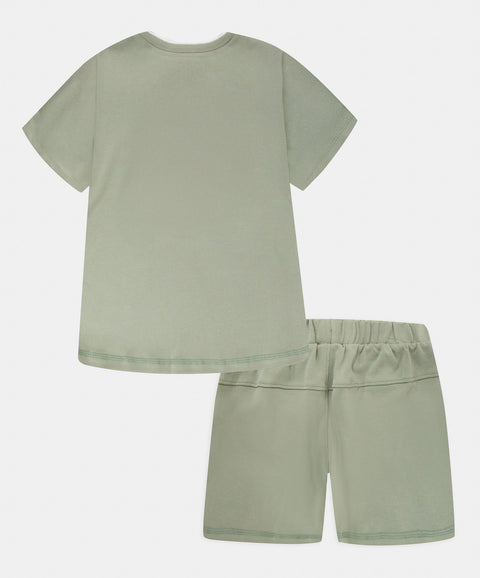 Conjunto Bermuda y Camiseta Manga Corta Para Bebé Niño