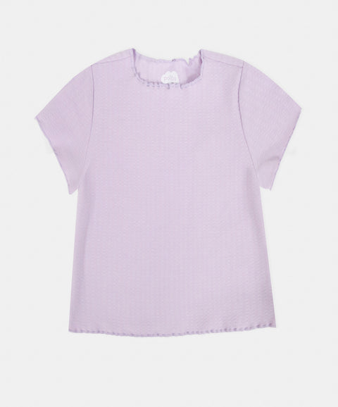 Camiseta Manga Corta Para Niña