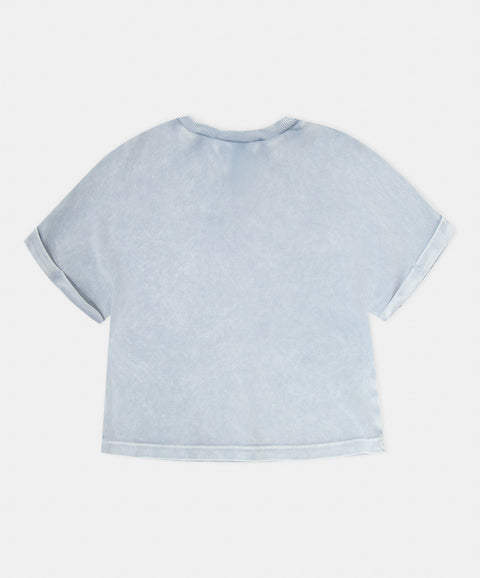 Conjunto Pantalón y Camiseta Manga Sisa Para Niña