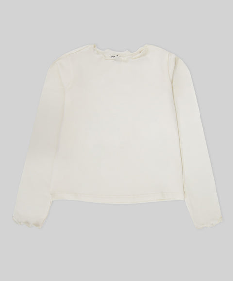 Set Chaleco y Camiseta Manga Larga Para Niña