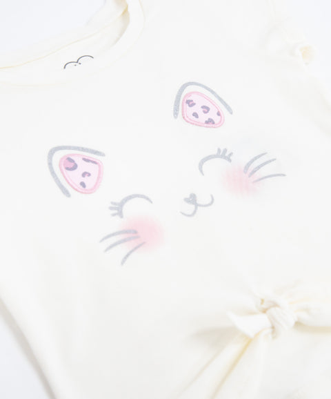 Conjunto Leggings y Camiseta Para Bebé Niña