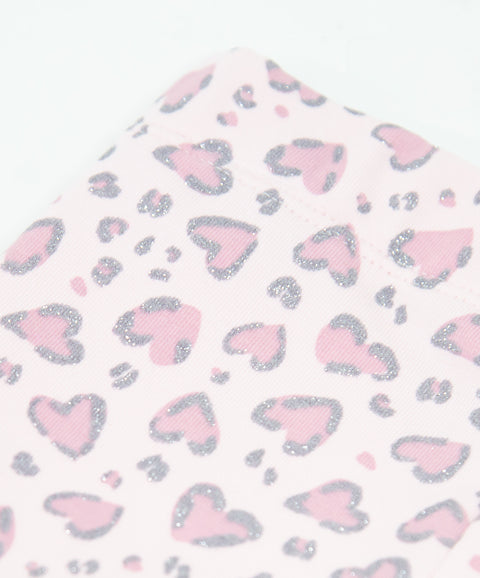 Conjunto Leggings y Camiseta Para Bebé Niña