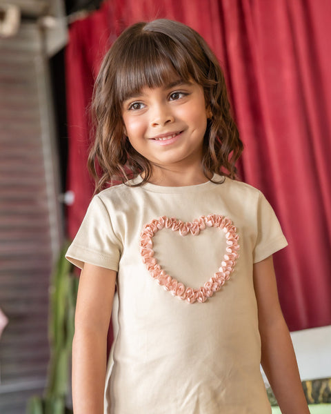 Conjunto falda Short y Camiseta Para Bebé Niña