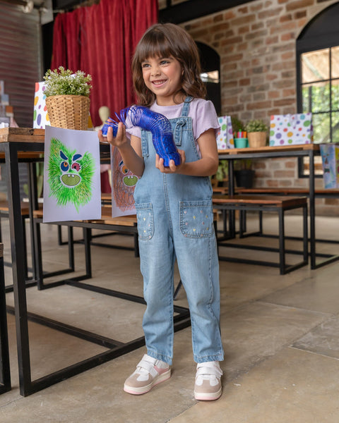 Overol Para Bebé Niña