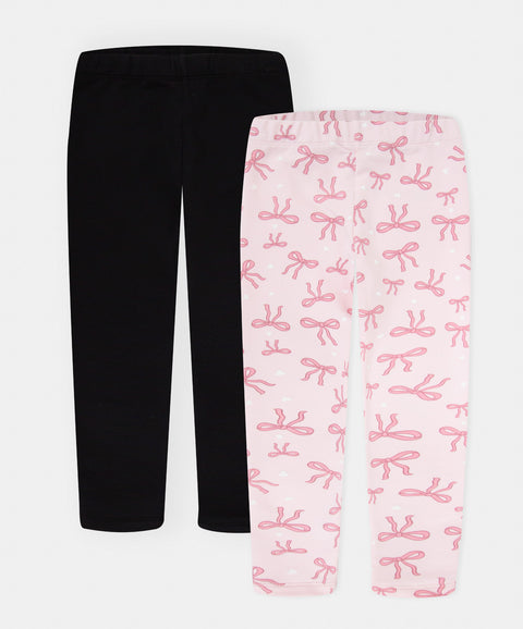 Pack x2 Leggings Para Bebé Niña