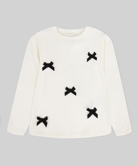 Camiseta Manga Larga Para Bebé Niña