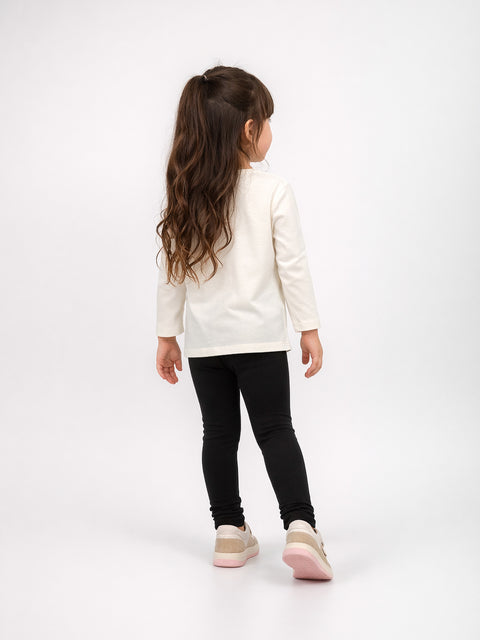Camiseta Manga Larga Para Bebé Niña