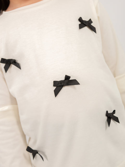 Camiseta Manga Larga Para Bebé Niña