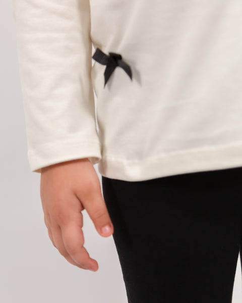 Camiseta Manga Larga Para Bebé Niña
