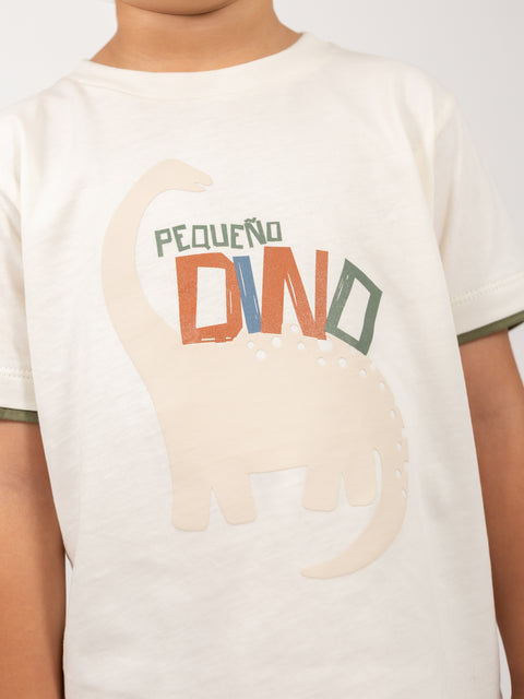 Conjunto Jogger y Camiseta Manga Corta Para Bebé Niño