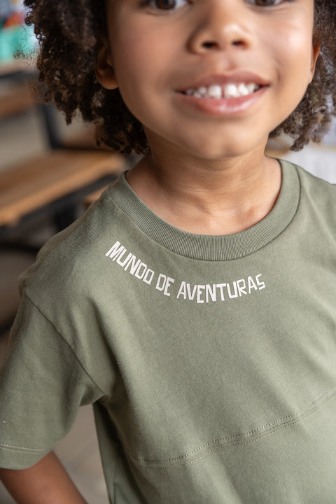 Conjunto Jean y Camiseta Manga Corta Para Bebé Niño