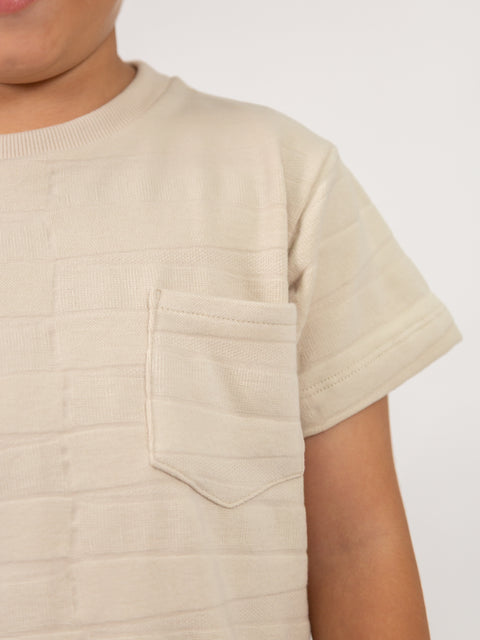 Conjunto Bermuda y Camiseta Manga Corta Para Bebé Niño