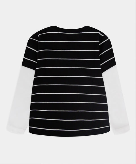 Camiseta Doble Manga Para Bebé Niño